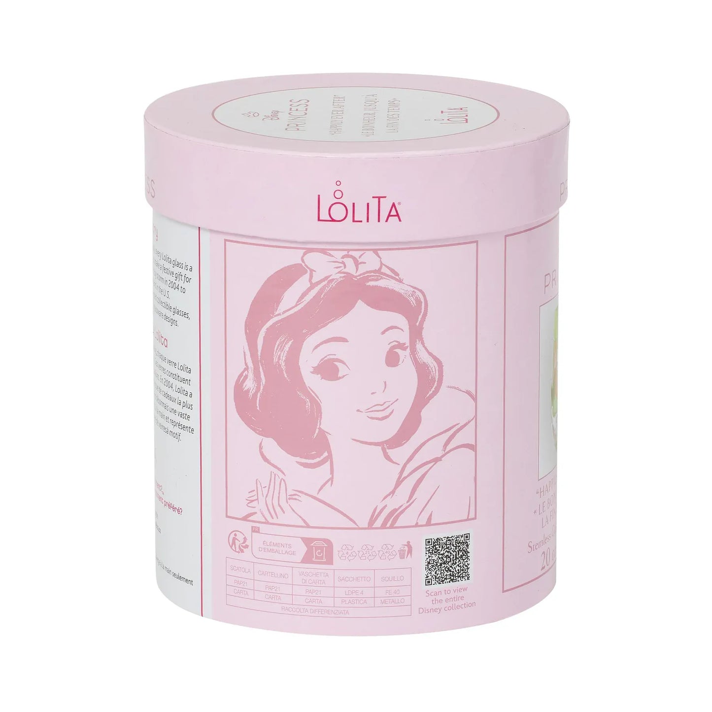 Disney By Lolita Happily Ever After Snow White Stemless Glass