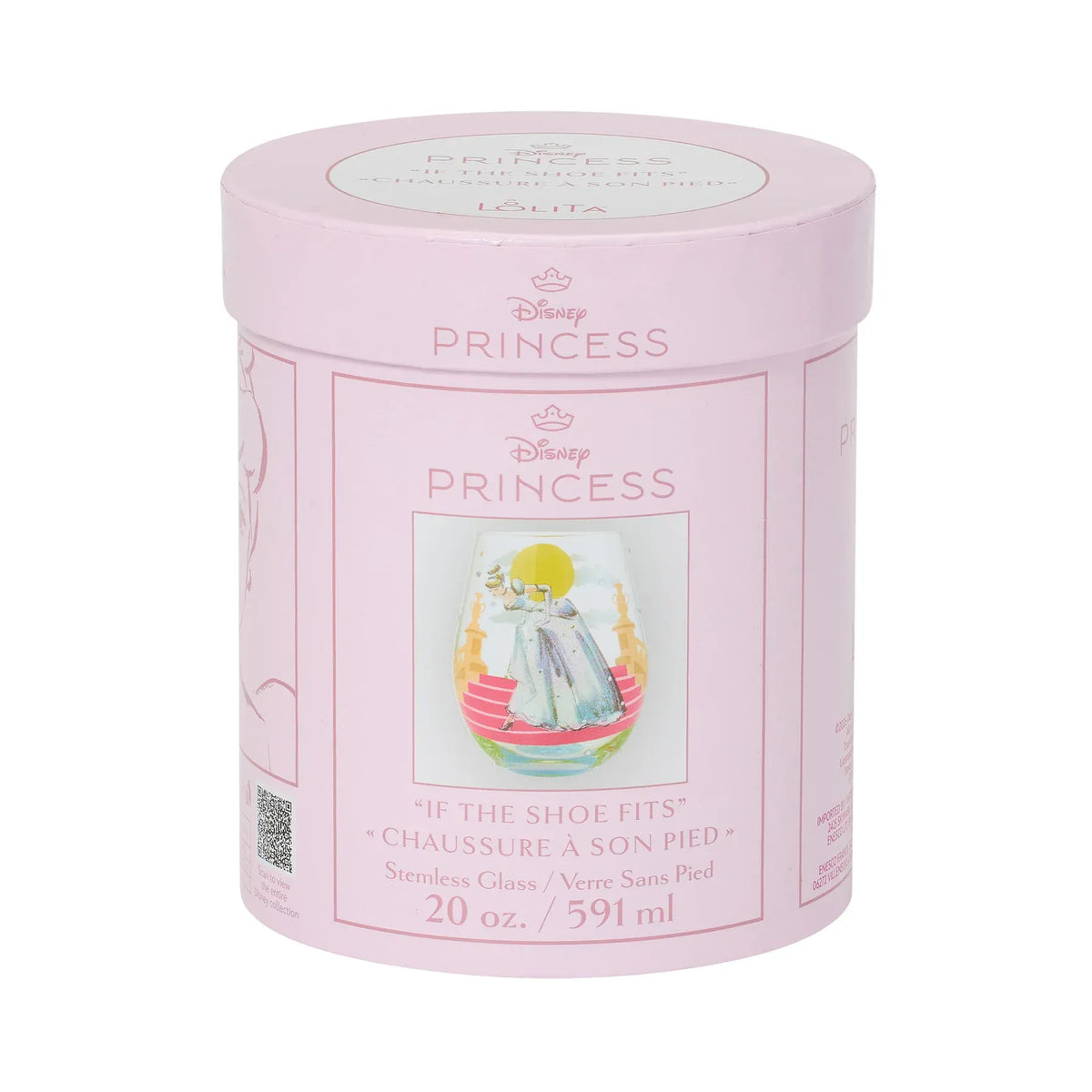 Disney By Lolita If The Shoe Fits Cinderella Stemless Glass