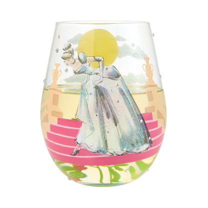 Disney By Lolita If The Shoe Fits Cinderella Stemless Wine Glass