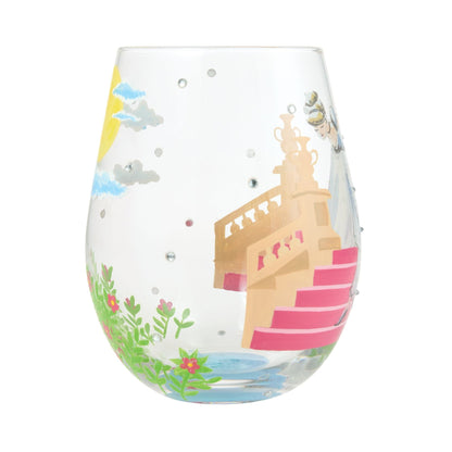 Disney By Lolita If The Shoe Fits Cinderella Stemless Wine Glass
