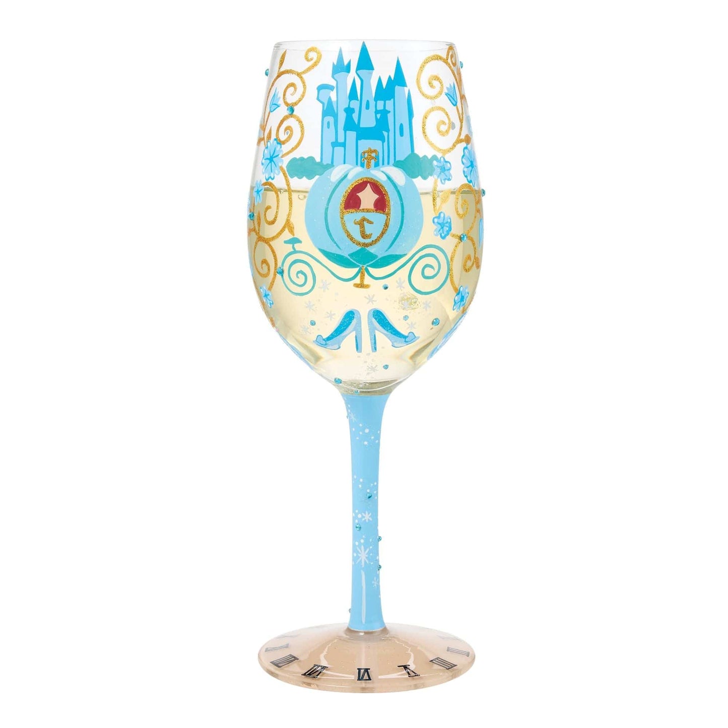 Disney By Lolita Midnight Dreams Cinderella Wine Glass