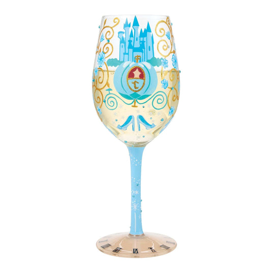 Disney By Lolita Midnight Dreams Cinderella Wine Glass