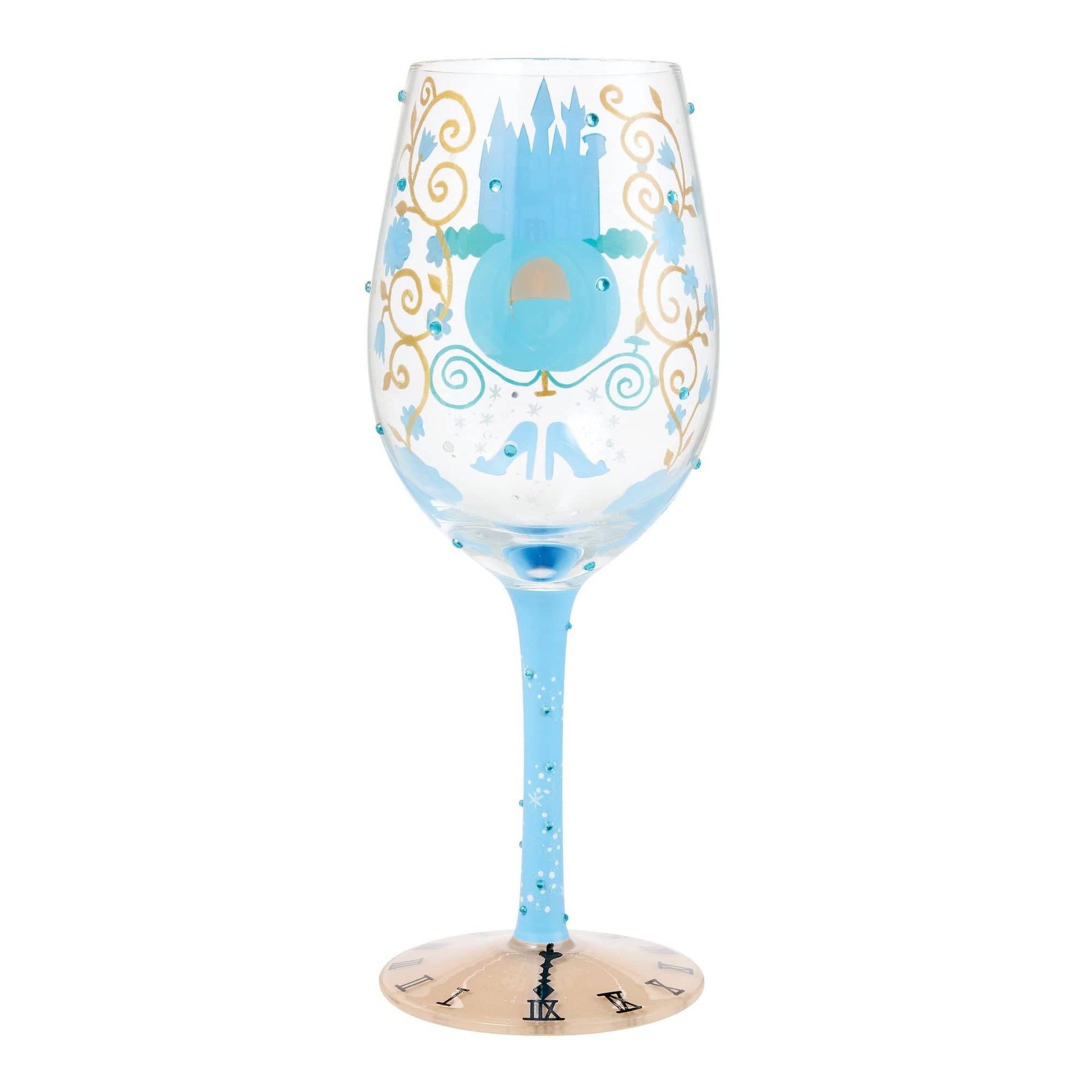 Disney By Lolita Midnight Dreams Cinderella Wine Glass
