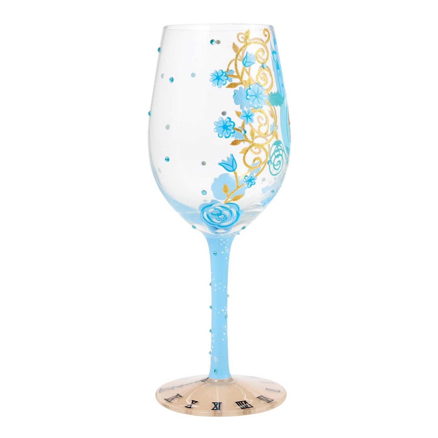 Disney By Lolita Midnight Dreams Cinderella Wine Glass