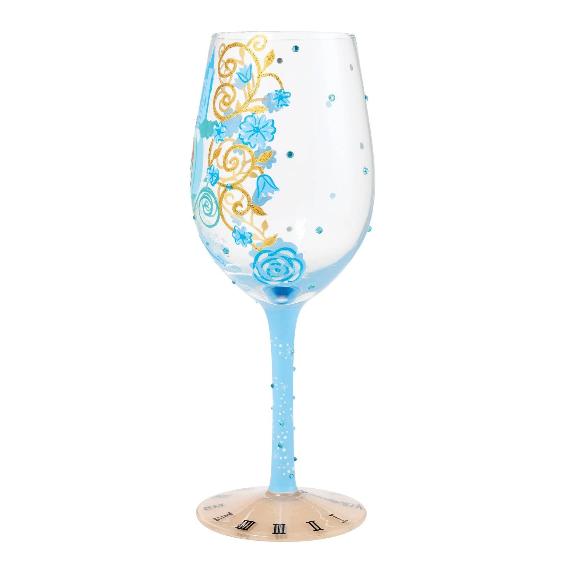 Disney By Lolita Midnight Dreams Cinderella Wine Glass
