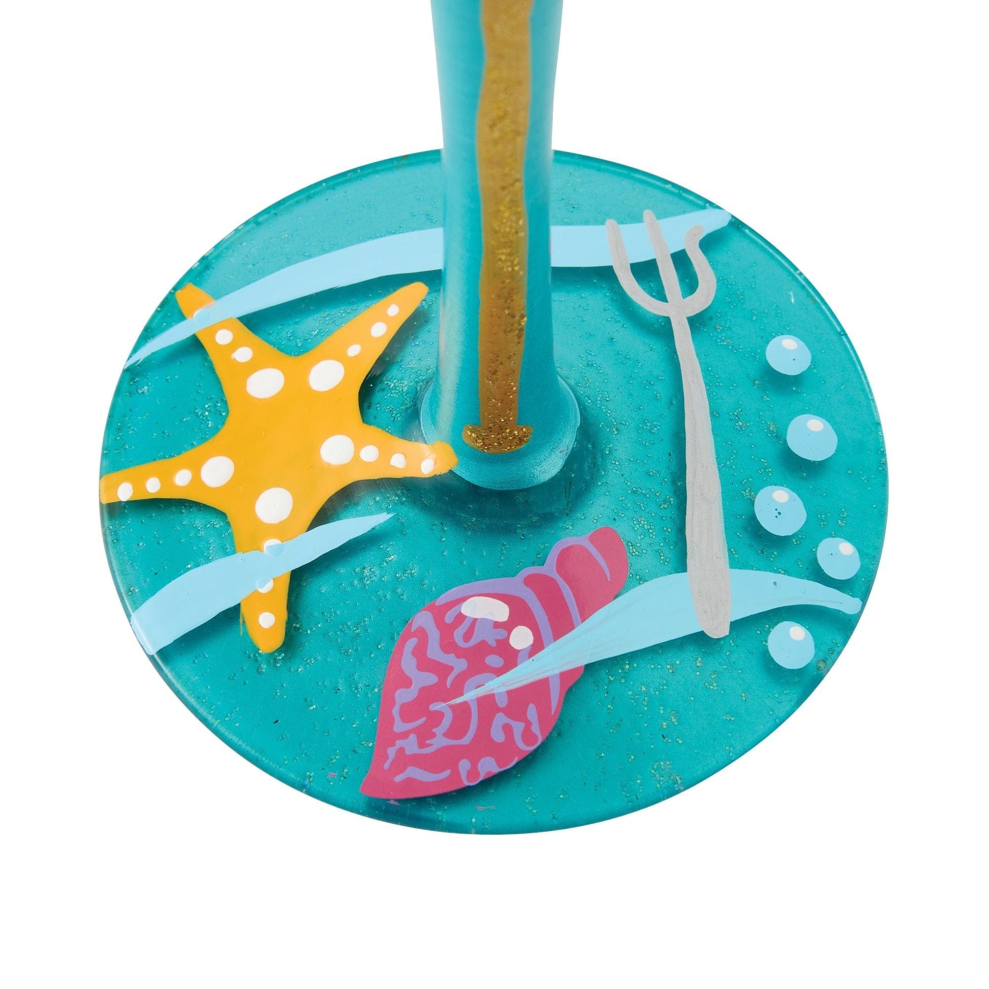 Disney By Lolita Ride Your Own Wave Ariel Wine Glass