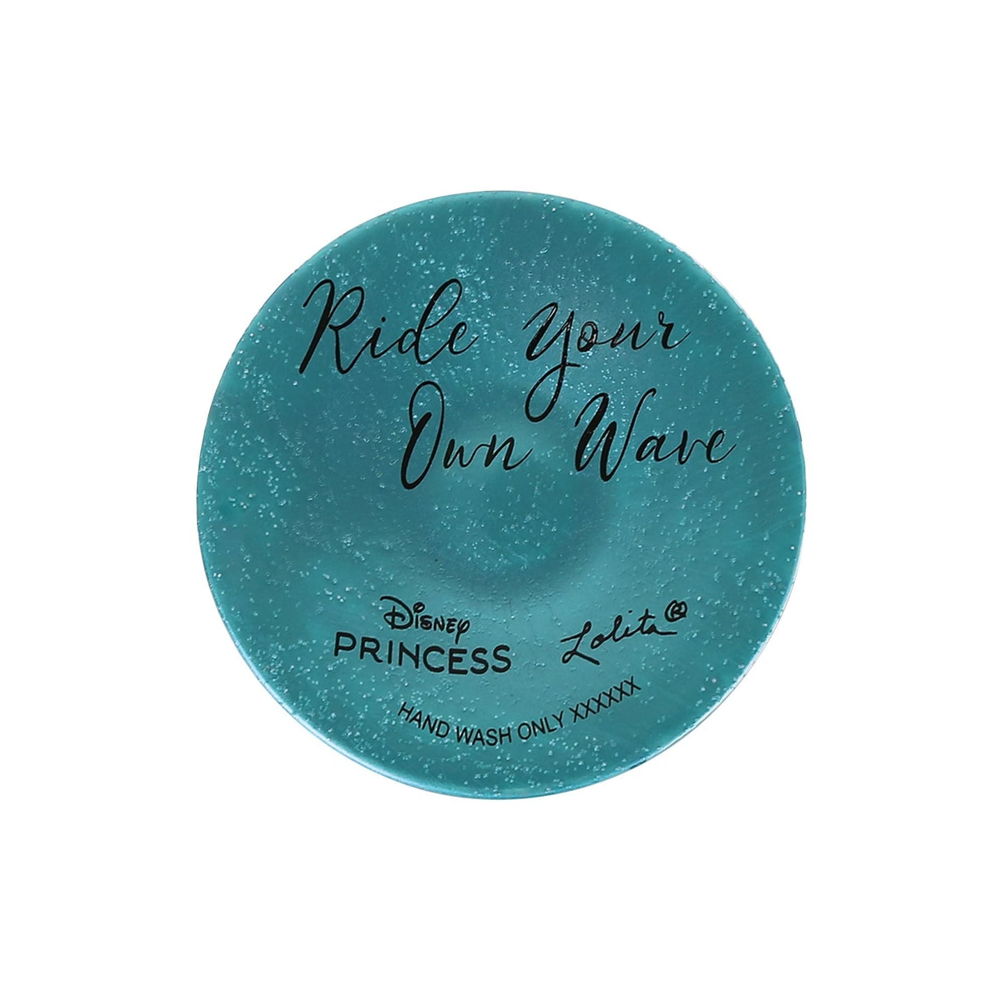 Disney By Lolita Ride Your Own Wave Ariel Wine Glass