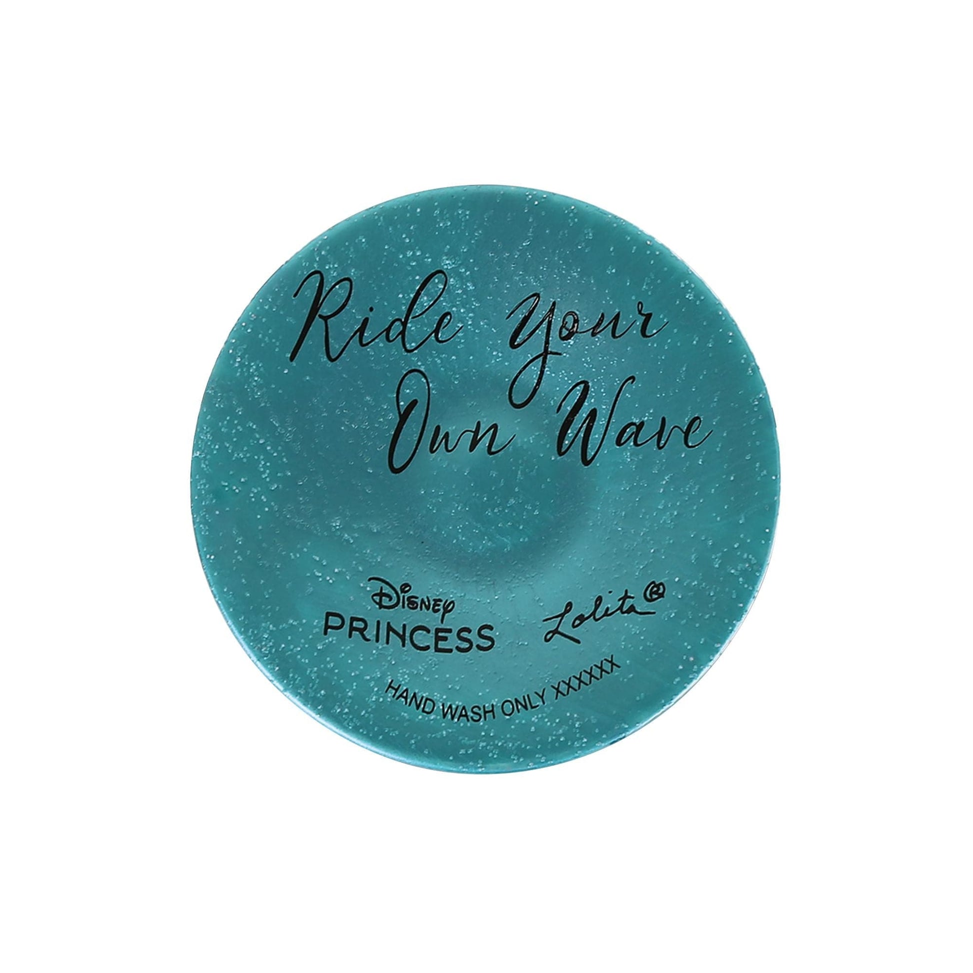 Disney By Lolita Ride Your Own Wave Ariel Wine Glass