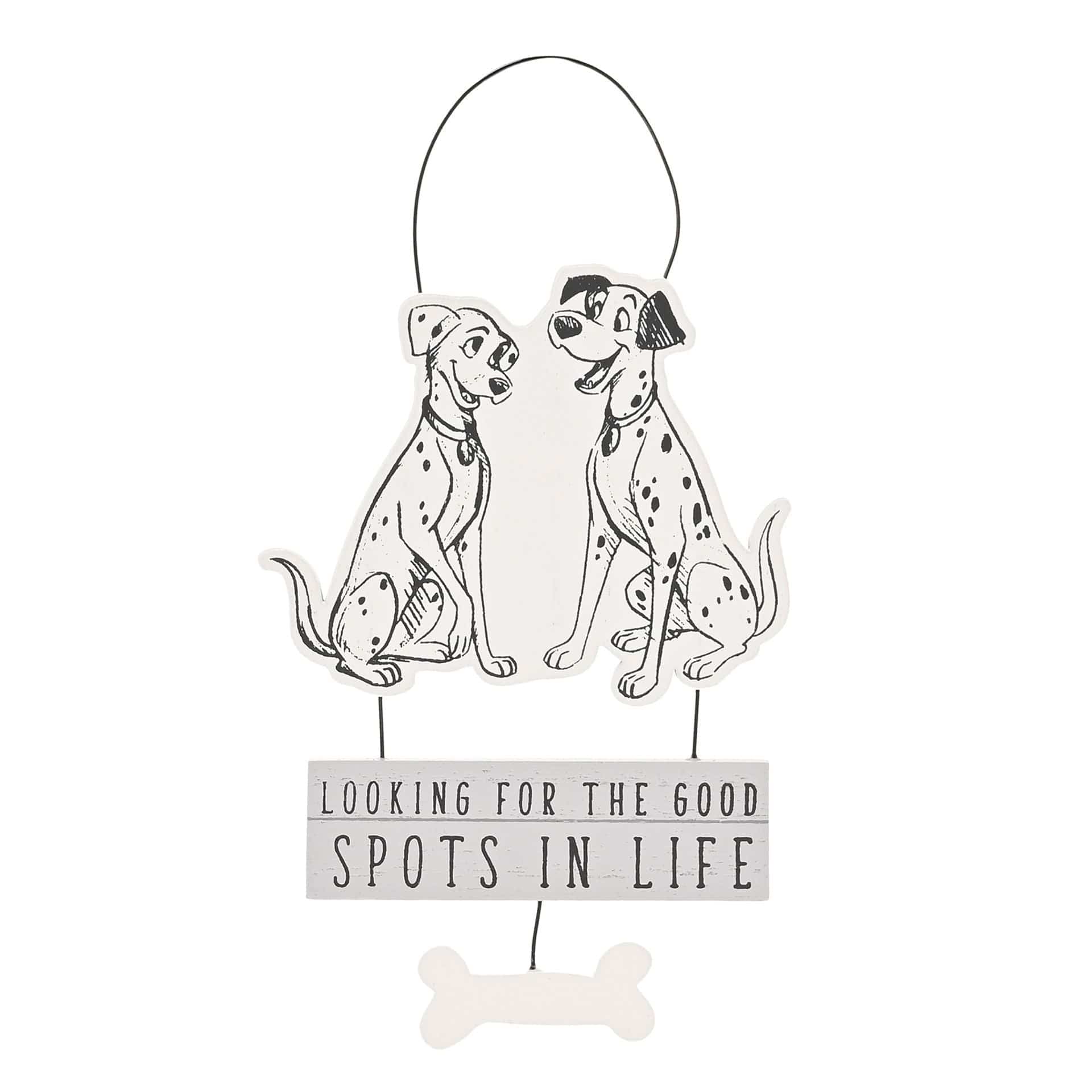 Disney Cats & Dogs 101 Dalmatians Small Plaque
