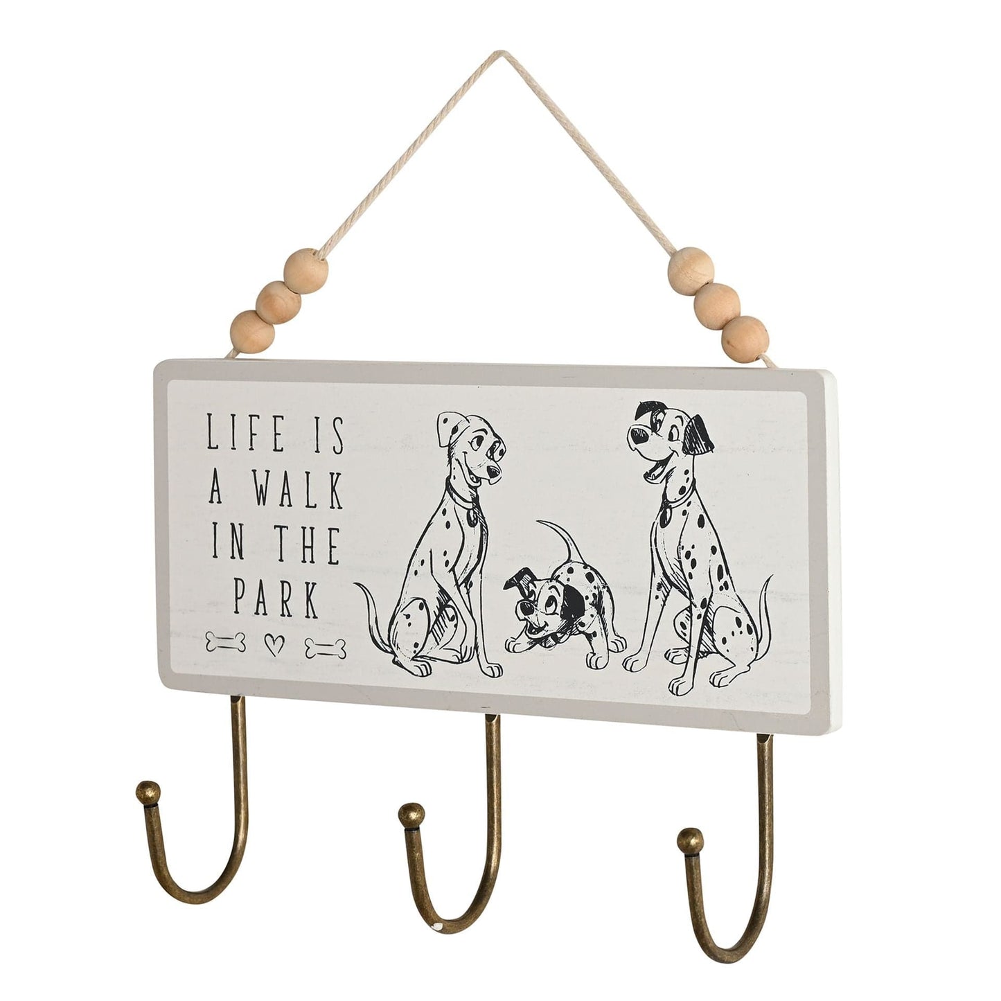 Disney Cats & Dogs Lead Holder Plaque 101 Dalmatians