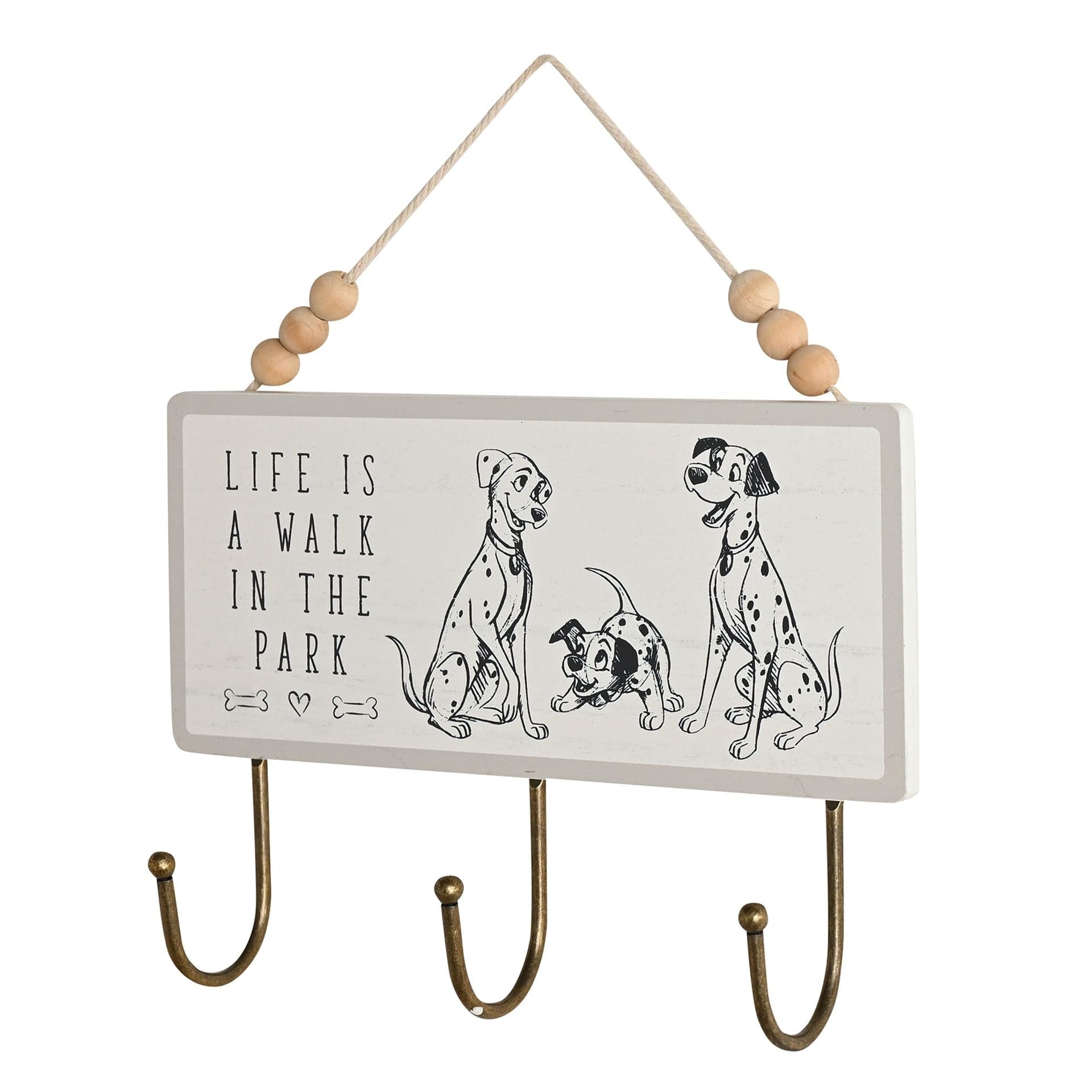 Disney Cats & Dogs Lead Holder Plaque 101 Dalmatians