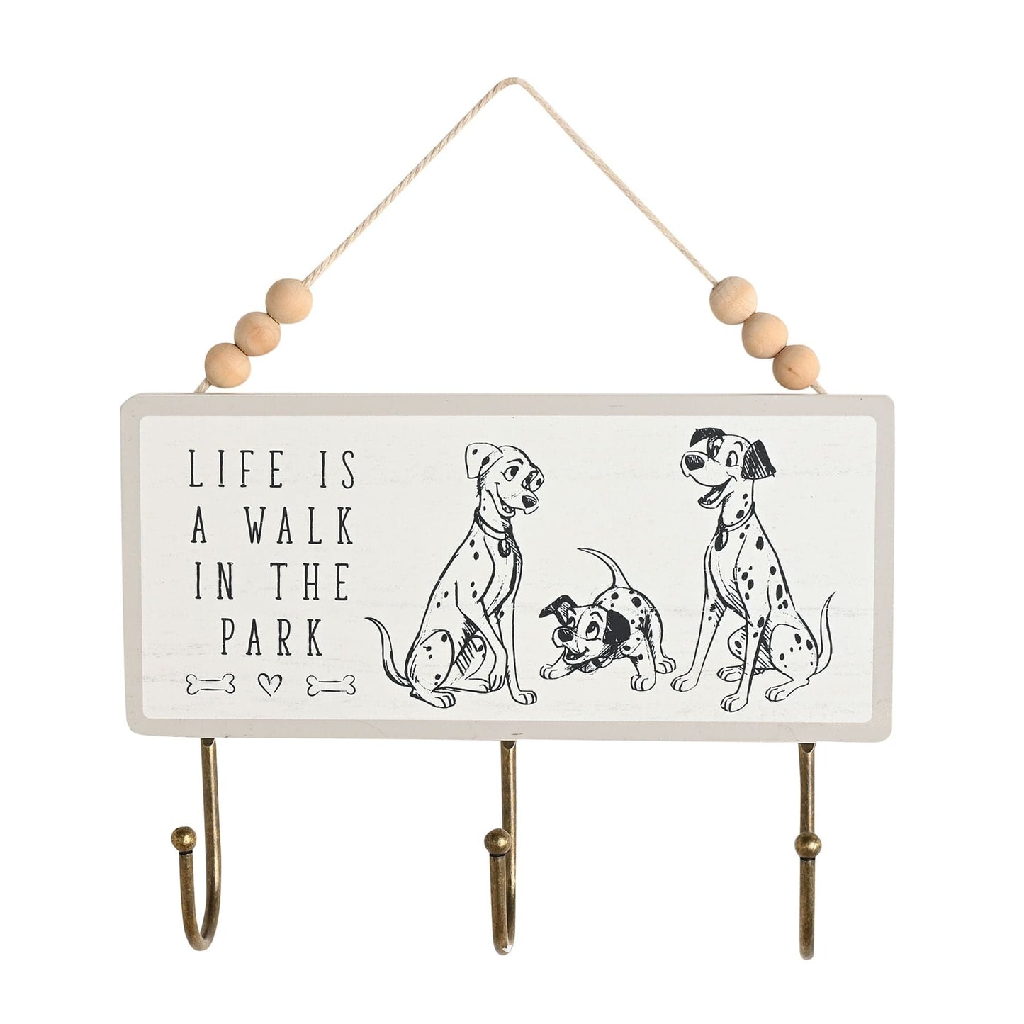 Disney Cats & Dogs Lead Holder Plaque 101 Dalmatians