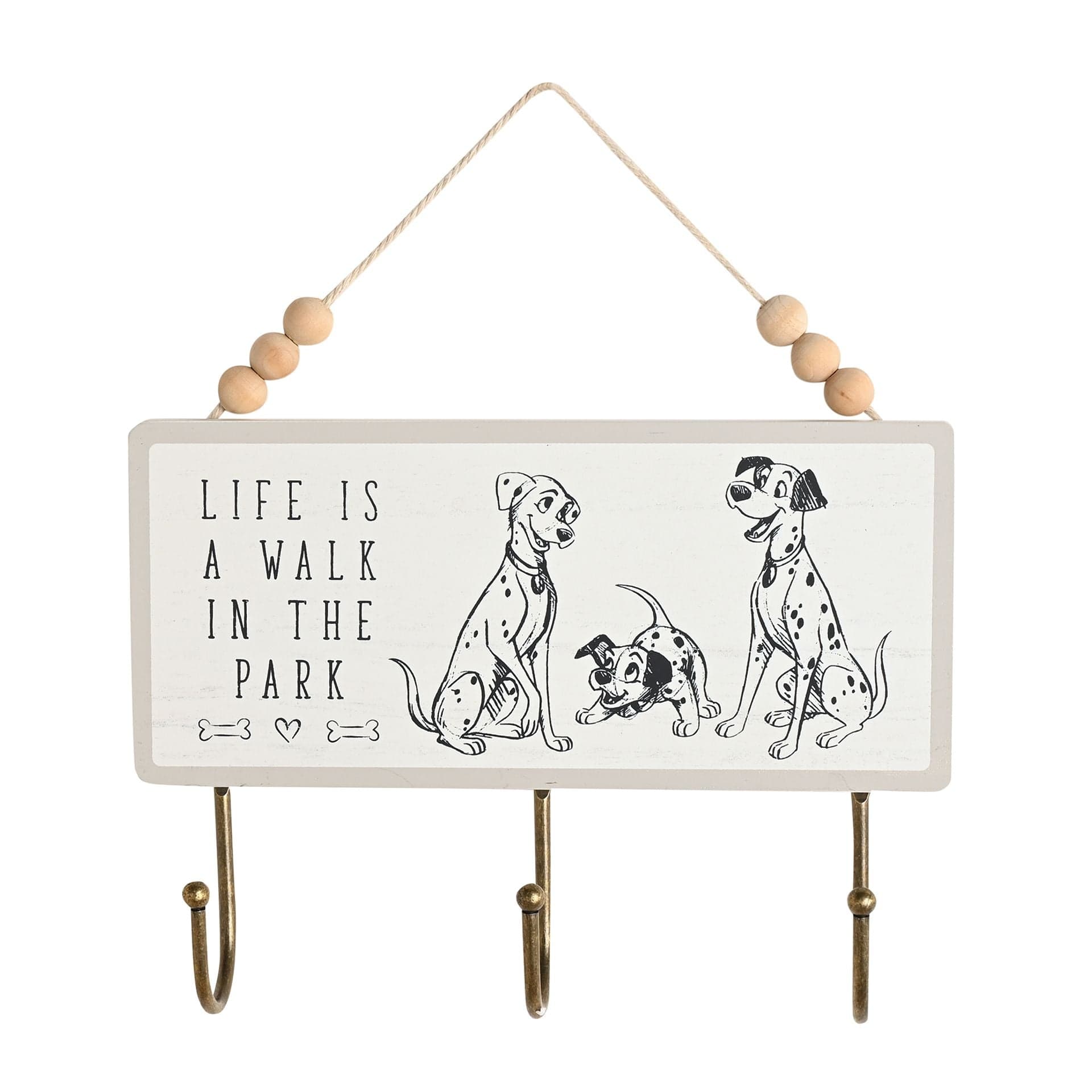 Disney Cats & Dogs Lead Holder Plaque 101 Dalmatians