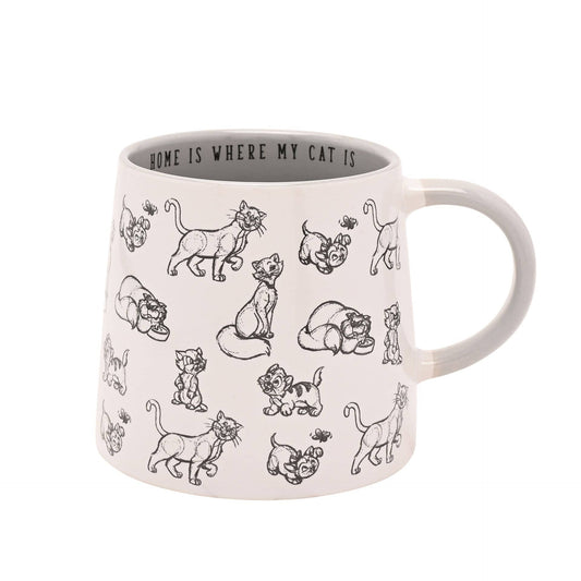 Disney Cats & Dogs Mug - Home Is Where My Cat Is Aristocats
