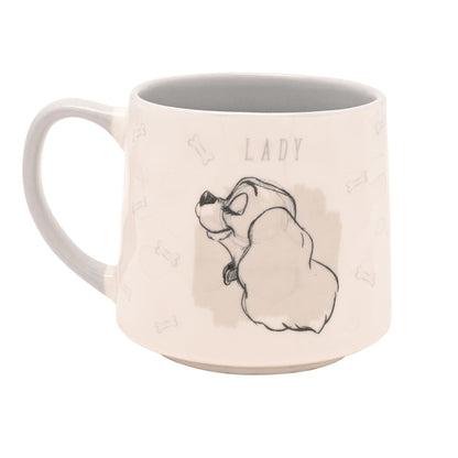 Disney Cats & Dogs Mug - Lady & The Tramp