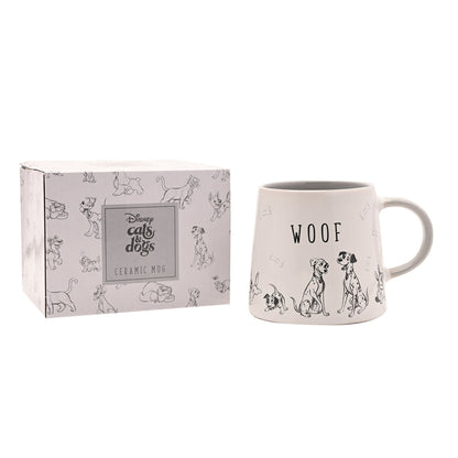 Disney Cats & Dogs Mug - Woof 101 Dalmatians