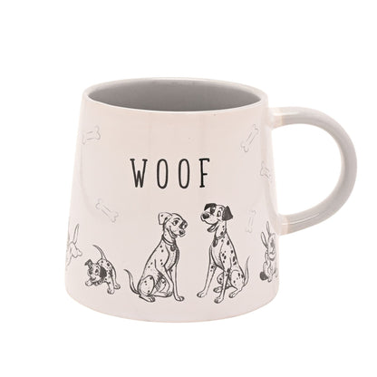 Disney Cats & Dogs Mug - Woof 101 Dalmatians