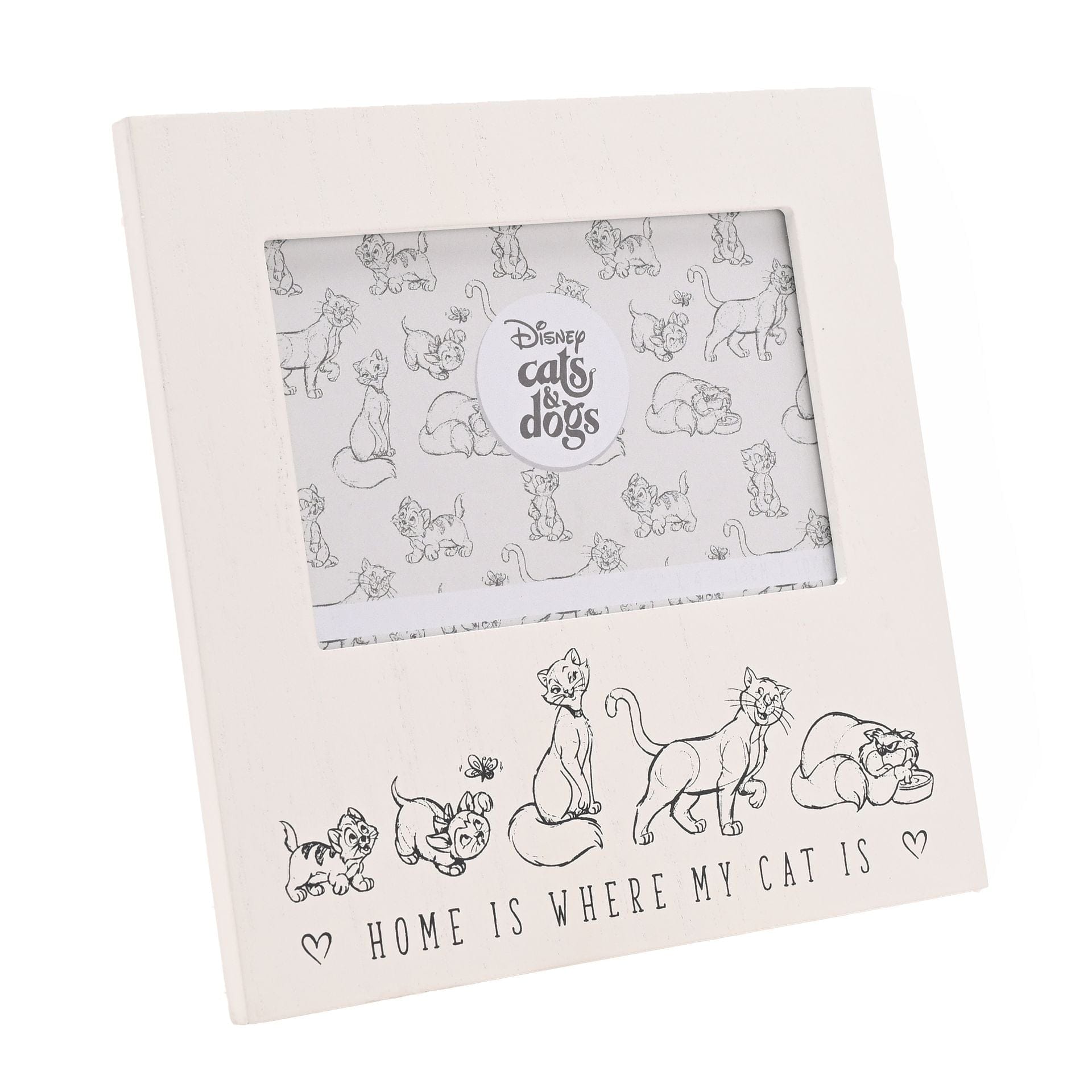 Disney Cats & Dogs Photo Frame Home Is Where My Cat Is 6" x 4"