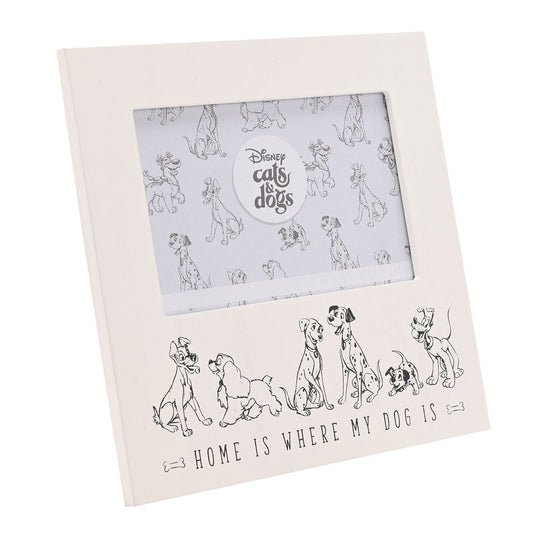 Disney Cats & Dogs Photo Frame Home Is Where My Dog Is 6" x 4"
