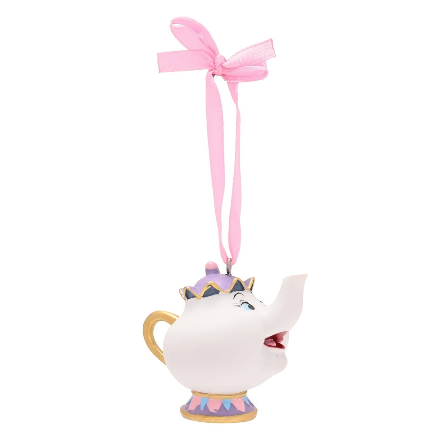 Disney Chip And Mrs Potts Set of 2 Hanging Decorations