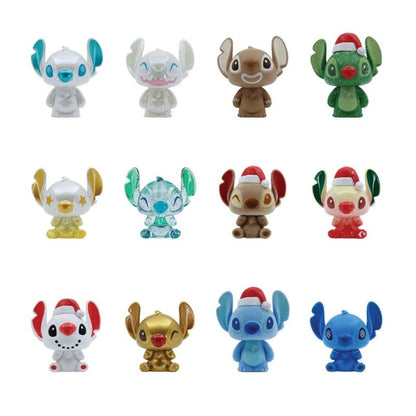Disney Christmas Stitch Blind Bag Surprise Mini Figurines by Grand Jester 6016878