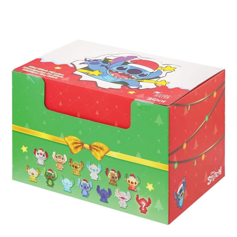 Disney Christmas Stitch Blind Bag Surprise Mini Figurines by Grand Jester 6016878