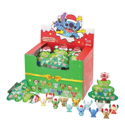 Disney Christmas Stitch Blind Bag Surprise Mini Figurines by Grand Jester 6016878