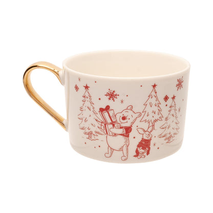Disney Christmas Winnie the Pooh Cup & Saucer Set