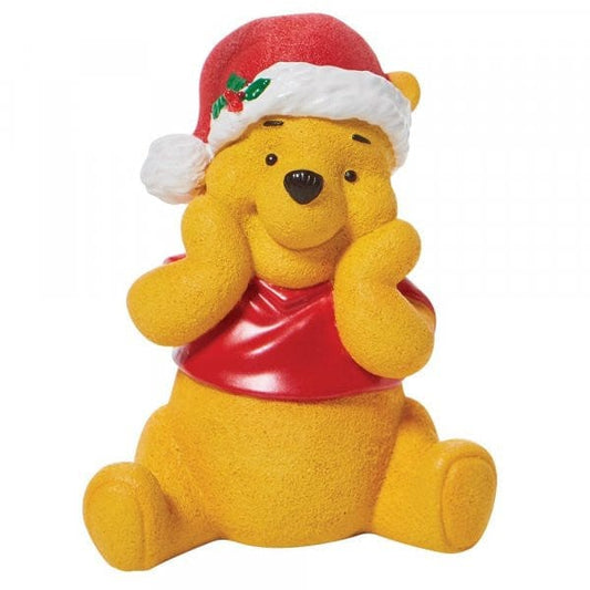 Disney Christmas Winnie The Pooh Figurine By Department 56
