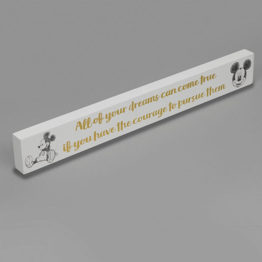 Disney Classic Collectables Mickey Mouse Desk Plaque