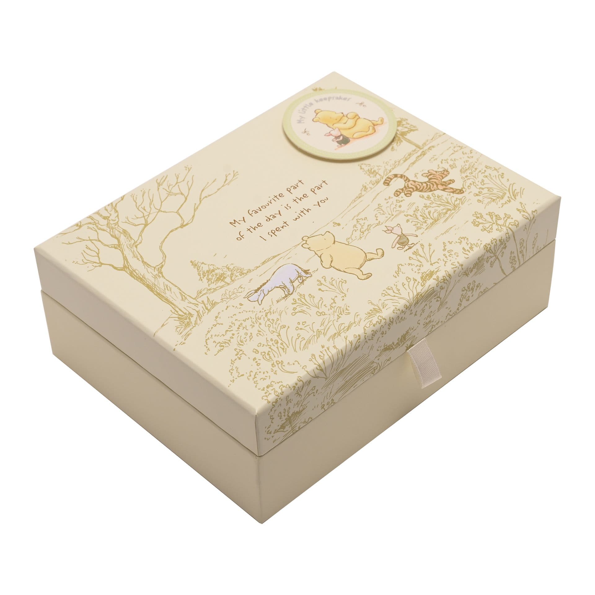 Disney Classic Winnie the Pooh Heritage Keepsake Box With Compartments