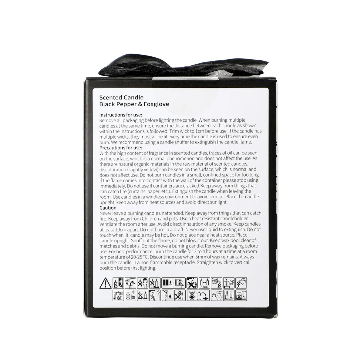 Disney Cruella Black Pepper & Foxglove Candle by Disney Home Fragrance