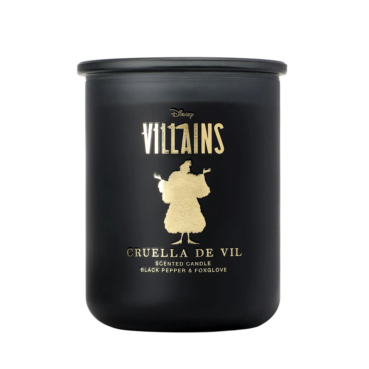 Disney Cruella Black Pepper & Foxglove Candle by Disney Home Fragrance
