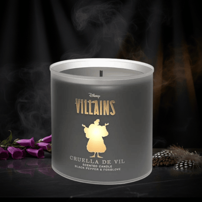 Disney Cruella Black Pepper & Foxglove Candle by Disney Home Fragrance