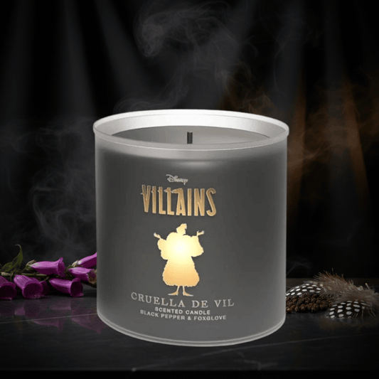 Disney Cruella Black Pepper & Foxglove Candle by Disney Home Fragrance