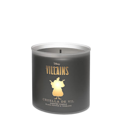 Disney Cruella Black Pepper Foxglove Candle by Disney Home Fragrance DISVIC001CRU