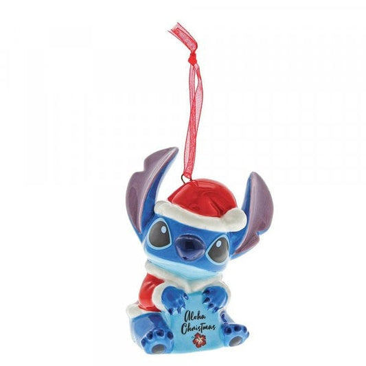 Disney Enchanting Christmas Stitch Hanging Ornament