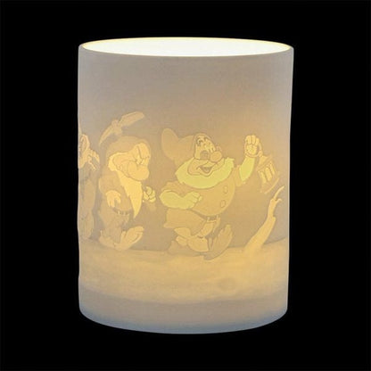Disney Enchanting Collection Diamond Shine (The Seven Dwarfs) Ceramic Lithophane Lamp A31088