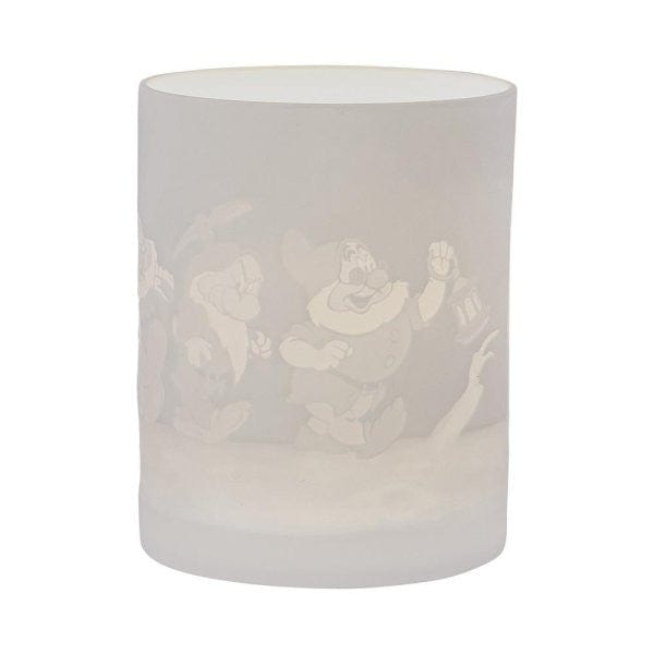 Disney Enchanting Collection Diamond Shine (The Seven Dwarfs) Ceramic Lithophane Lamp A31088