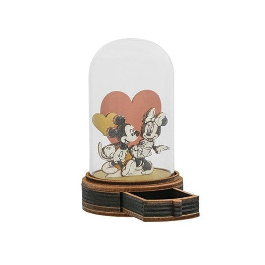 Disney Enchanting Collection Mickey and Minnie Mouse Ring Drawer A31068