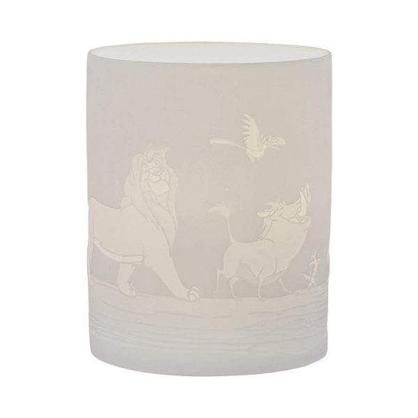Disney Enchanting Collection Moonlight Philosophy (The Lion King) Lithophane Ceramic Lamp A31751