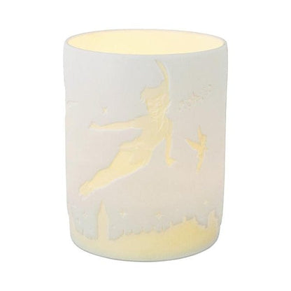 Disney Enchanting Collection Never Land's Waiting (Peter Pan) Ceramic Lithophane Lamp A31096
