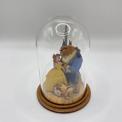 Disney Enchanting Glass Dome 6 Piece Bundle Figurines (COMBINED RRP £102)