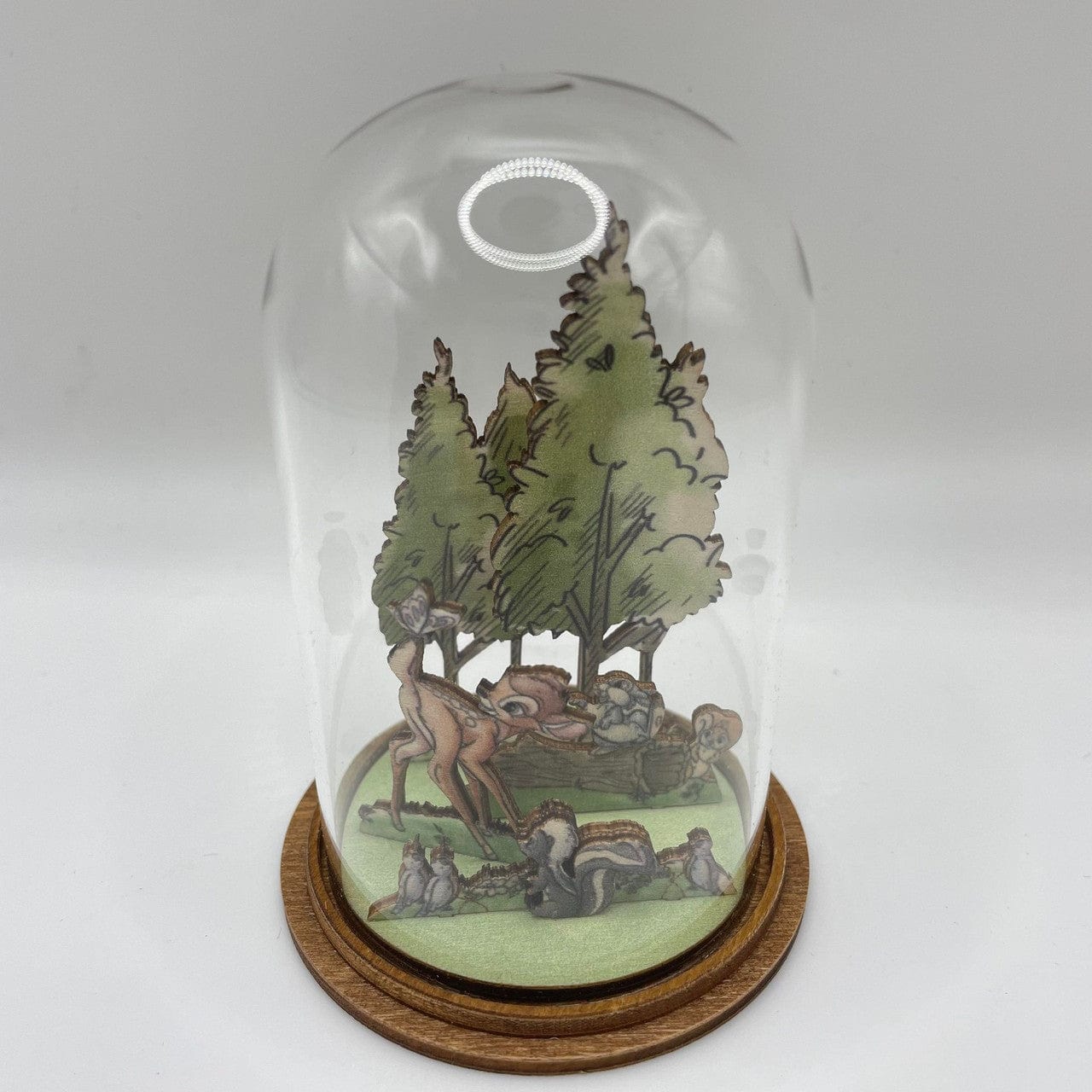 Disney Enchanting Glass Dome 6 Piece Bundle Figurines (COMBINED RRP £102)