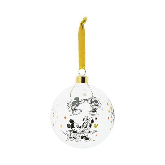 Disney Enchanting Mickey and Minnie Mouse Bauble