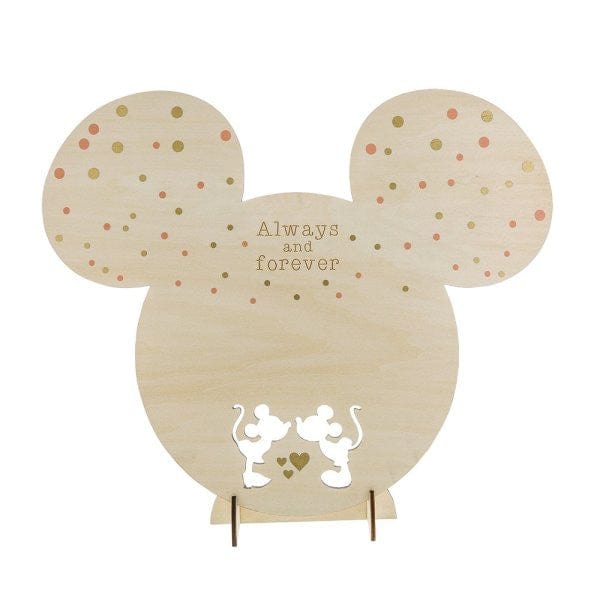 Disney Enchanting Mickey & Minnie Mouse Plaque