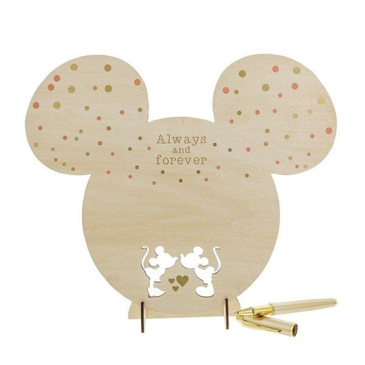 Disney Enchanting Mickey & Minnie Mouse Plaque