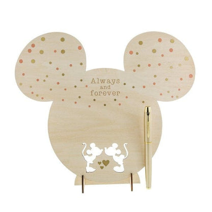 Disney Enchanting Mickey & Minnie Mouse Plaque