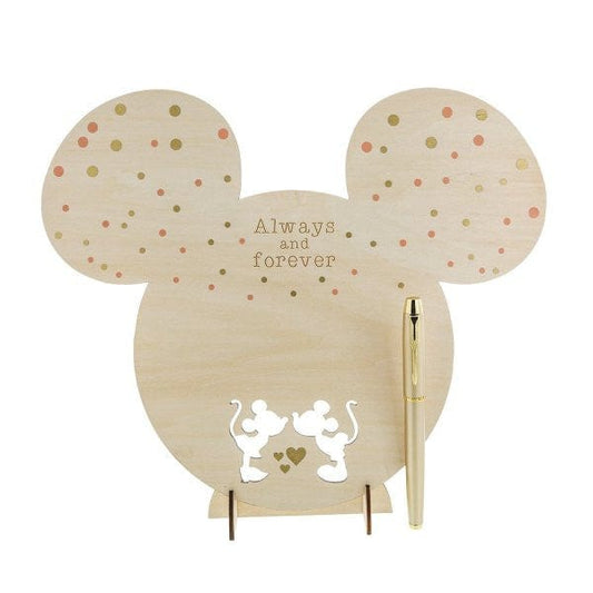 Disney Enchanting Mickey & Minnie Mouse Plaque