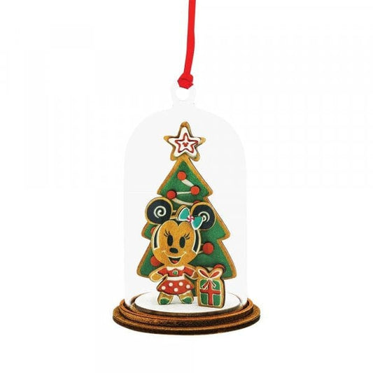 Disney Enchanting Minnie Mouse Christmas Hanging Dome Figurine A30543